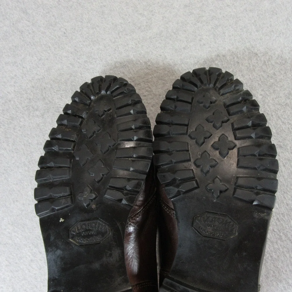 Irish Setter Chukka Boots 9.5 EE Brown Leather‎ Lace Up Vibram Sole 887 Vintage